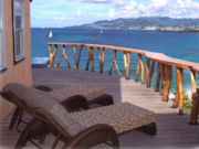 Deck, Luxury villas in Grenada