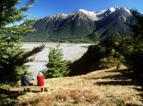 Scenery near Arthurs Pass lodge, New Zealand