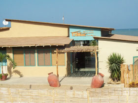Beach hotel in Peru