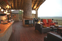 Deck, kruger park accommodation