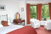 Master bedroom at Loch Ness bed & breakfast