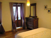 Bedroom at Piedmont accommodation, Italian Alps