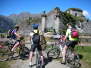 Mountain biking at Piedmont accommodation, Italian Alps