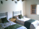 Emerald room at the Granada B&B, Spain