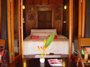 Bedroom at Pathum Thani accommodation, Central Thailand