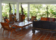 Living room at Pathum Thani accommodation, Central Thailand