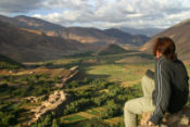 View from Atlas Mountains ecolodge