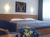 Bedroom in Slovakia luxury spa hotel