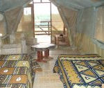 Bedroom at River Gambia accommodation