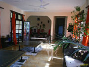 Inside Ghana self catering holiday lodge