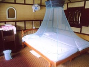 Bedroom, Kerala houseboat accommodation