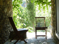 Garden, holiday cottage in Turkey