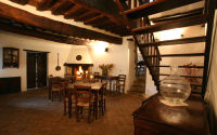 Dining area, farmstay in Umbria, Italy