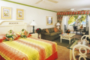Bedroom at Barbados beach resort