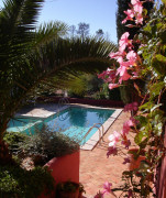 Pool at Algarve family accommodation