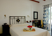 Bedroom at Greece accommodation