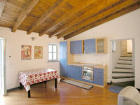 Kitchen area, self catering apartments in Liguria