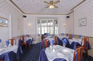 Dining room, Seafron hotel, Shanklin