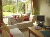 Sitting room, self catering accommodation Staffordshire