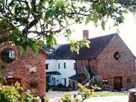Organic farmstay accommodation in Somerset, England