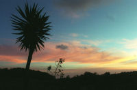Sunset, accommodation in Nicaragua