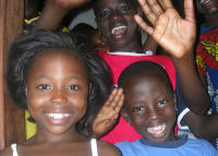 Children, B&B accommodation in Benin