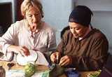 Meeting the craft workers on Morocco crafts tour