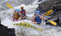 White water rafting, beach resort in Brazil