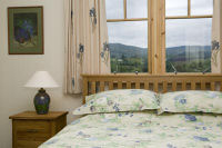 Bedroom, luxury self catering accommodation