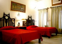 Bedroom, hotel in Jaipur, India