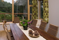 Dining area, self catering accommodation, Scottish Highlands