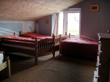Dorm bedroom at Ireland ecolodge accommodation