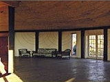 Main hall at Ireland ecolodge accommodation