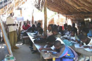 Classroom, guest house in Zambia