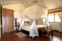 Bedroom, Safari lodge in Tanzania