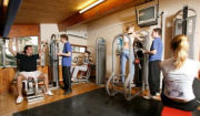 Gym, New Forest caravan park