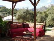 Yurt accommodation in Andalucia