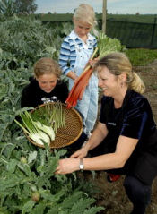 Gardening, NZ eco lodge