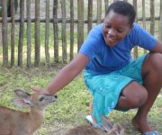 Volunteering with children & animals 