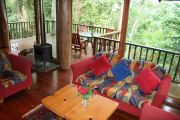 Veranda, wilderness retreat, Cairns Highlands
