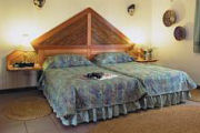 Bedroom, safari lodge, South Africa