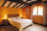 Bedroom at Arles famhouse accommodation, France