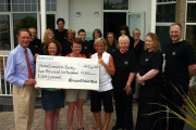Charity donation from St Ives hotel accommodation