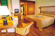Bedroom, luxury beach resort in Sri Lanka