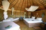 Bedroom at Kruger National Park game lodge