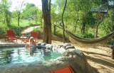 Pool at Kruger National Park game lodge