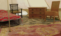Yurt accommodation on the Isle of Wight