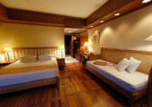 Bedroom at Philippines beach resort
