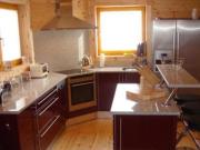 Kitchen, Log chalet in the Austrain Alps