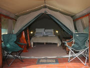 Bedroom, Tree house accommodation on the Garden Route, South Africa